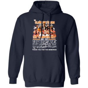 The Clemson Tigers 125Th Anniversary Thank You For The Memories Shirt