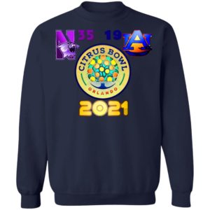 Northwestern Citrus Bowl Champion Shirt, Ladies Tee