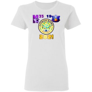 Northwestern Citrus Bowl Champion Shirt, Ladies Tee