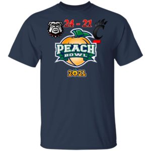 Georgia Peach Bowl 2021 Champions Shirt, Ladies Tee
