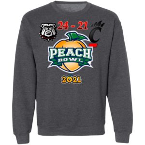 Georgia Peach Bowl 2021 Champions Shirt, Ladies Tee