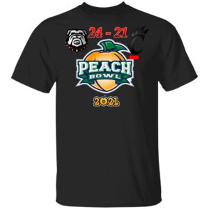 Georgia Peach Bowl 2021 Champions Shirt, Ladies Tee