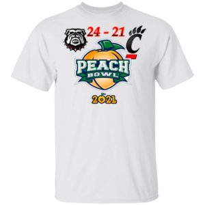 Georgia Peach Bowl 2021 Champions Shirt, Ladies Tee