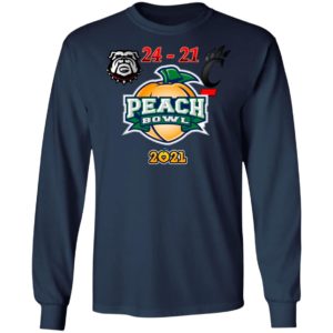 Georgia Peach Bowl 2021 Champions Shirt, Ladies Tee