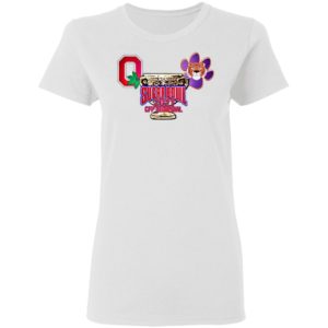 Original Ohio State vs Clemson Sugar Bowl 2020 Minimalist Shirt, Ladies Tee