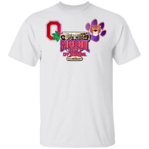 Original Ohio State vs Clemson Sugar Bowl 2020 Minimalist Shirt, Ladies Tee