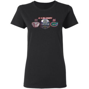 Alabama 11-0 SEC Champions Shirt, Ladies Tee