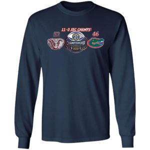 Alabama 11-0 SEC Champions Shirt, Ladies Tee