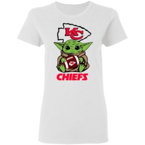 Baby Yoda Hug Kansas City Chiefs Shirt
