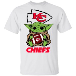 Baby Yoda Hug Kansas City Chiefs Shirt