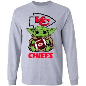 Baby Yoda Hug Kansas City Chiefs Shirt