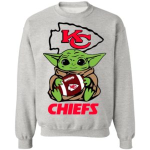 Baby Yoda Hug Kansas City Chiefs Shirt