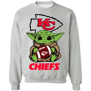 Baby Yoda Hug Kansas City Chiefs Shirt