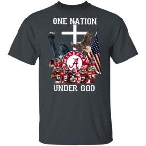 Alabama Crimson Tide One Nation Under God Shirt