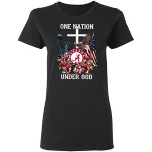 Alabama Crimson Tide One Nation Under God Shirt