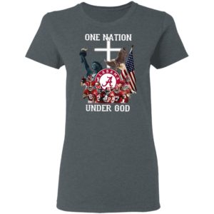 Alabama Crimson Tide One Nation Under God Shirt