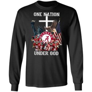 Alabama Crimson Tide One Nation Under God Shirt