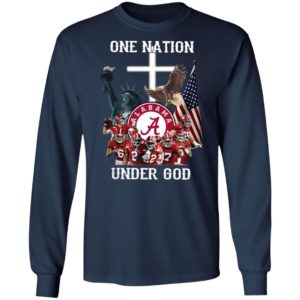 Alabama Crimson Tide One Nation Under God Shirt