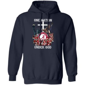 Alabama Crimson Tide One Nation Under God Shirt
