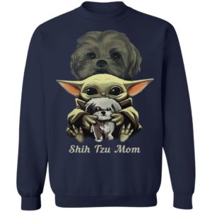 Baby Yoda Hug Shih Tzu Mom Shirt