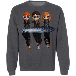 Chibi Harry Poter Character Water Reflection Master Harry Poter Shirt