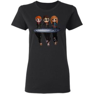 Chibi Harry Poter Character Water Reflection Master Harry Poter Shirt