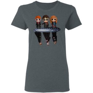 Chibi Harry Poter Character Water Reflection Master Harry Poter Shirt