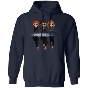 Chibi Harry Poter Character Water Reflection Master Harry Poter Shirt