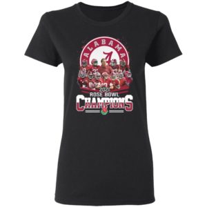 Alabama Crimson Tide 2021 Rose Bowl Champions shirt