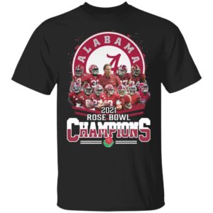 Alabama Crimson Tide 2021 Rose Bowl Champions shirt