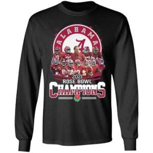 Alabama Crimson Tide 2021 Rose Bowl Champions shirt