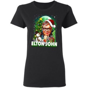 Elton John Christmas Shirt, Long Sleeve, Hoodie