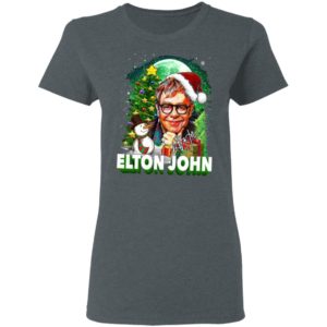 Elton John Christmas Shirt, Long Sleeve, Hoodie