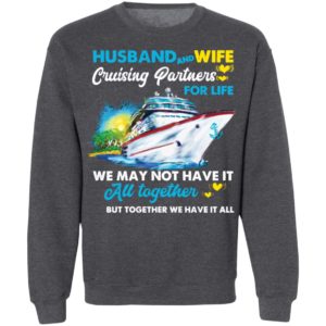 Husband And Wife Cruising Partners For Life Ship Shirt