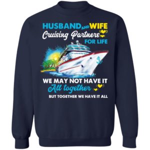 Husband And Wife Cruising Partners For Life Ship Shirt