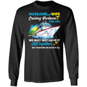 Husband And Wife Cruising Partners For Life Ship Shirt