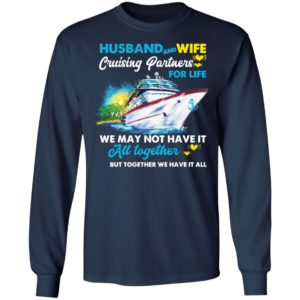 Husband And Wife Cruising Partners For Life Ship Shirt