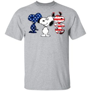 Snoopy American Flag Version Shirt