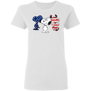 Snoopy American Flag Version Shirt