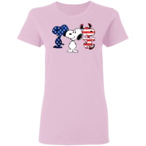 Snoopy American Flag Version Shirt