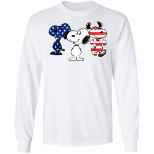 Snoopy American Flag Version Shirt