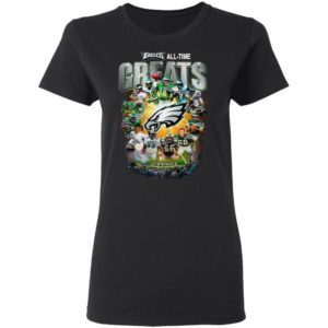 Philadelphia Eagles All Time Greats Signatures Shirt