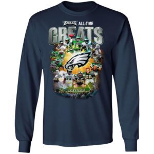 Philadelphia Eagles All Time Greats Signatures Shirt