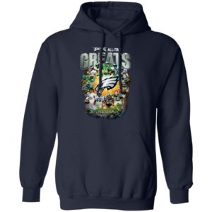 Philadelphia Eagles All Time Greats Signatures Shirt