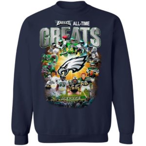 Philadelphia Eagles All Time Greats Signatures Shirt