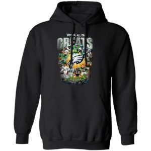 Philadelphia Eagles All Time Greats Signatures Shirt