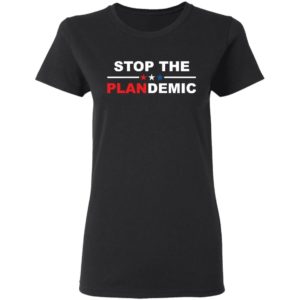 Stop The Plandemic Shirt, Long Sleeve, Hoodie