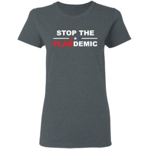 Stop The Plandemic Shirt, Long Sleeve, Hoodie