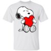 Snoopy Hug Woodstock Valentine’s Day Shirt