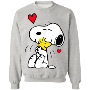 Snoopy Hug Woodstock Valentine’s Day Shirt